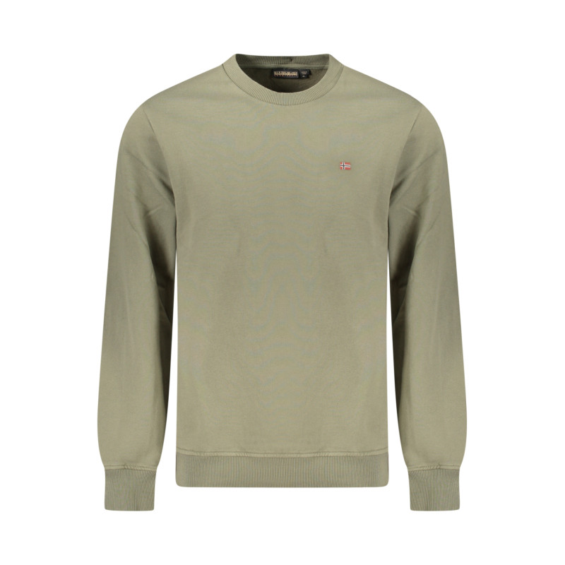NAPAPIJRI HERREN-SWEATSHIRT MIT ZIP, GRÜN