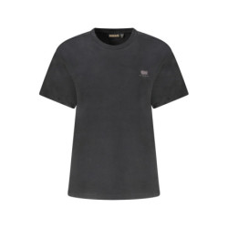NAPAPIJRI T-SHIRT MANICHE CORTE DONNA NERO
