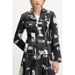 DESIGUAL WOMEN'S BLACK SPORTS JACKET