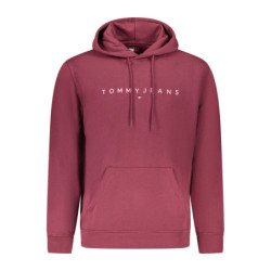 TOMMY HILFIGER FELPA SENZA ZIP UOMO ROSSO