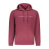 SUDADERA TOMMY HILFIGER ROJA CON CREMALLERA PARA HOMBRE