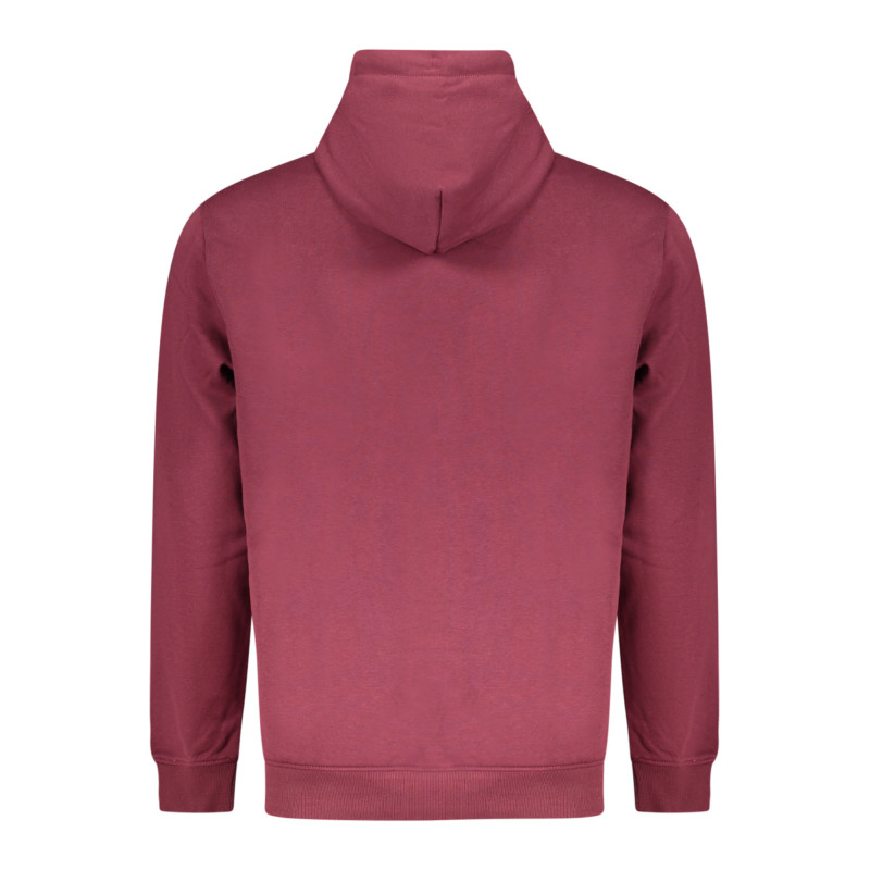 Sweat-shirt zippé rouge pour homme Tommy Hilfiger
