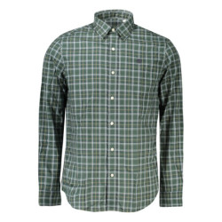 Chemise à manches longues Timberland pour homme, verte