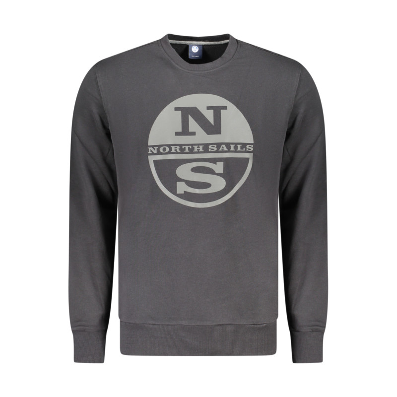NORTH SAILS HERREN-SWEATSHIRT MIT REISSVERSCHLUSS SCHWARZ