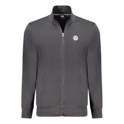NORTH SAILS FELPA CON ZIP UOMO NERO