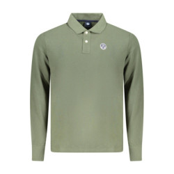 NORTH SAILS POLO MANICHE LUNGHE UOMO VERDE