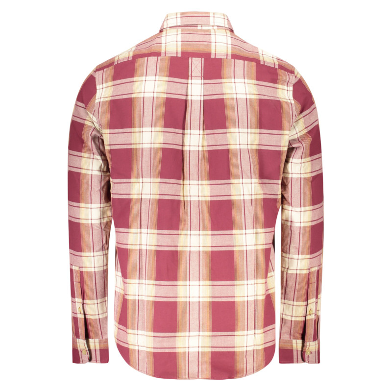 CAMISA DE MANGA LARGA PARA HOMBRE TIMBERLAND, ROJA