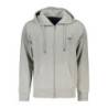 MILITARY ACADEMY MEN'S GRAY ZIP-UP SWEATSHIRT