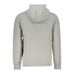 MILITARY ACADEMY MEN'S GRAY ZIP-UP SWEATSHIRT