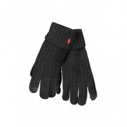 GUANTES NEGROS HOMBRE RALPH LAUREN