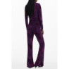 DESIGUAL WOMEN'S PURPLE TROUSERS