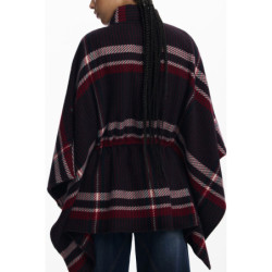 DESIGUAL PONCHO DAMEN SCHWARZ