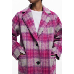 DESIGUAL WOMEN'S PINK COAT