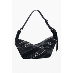 DESIGUAL BORSA DONNA NERO