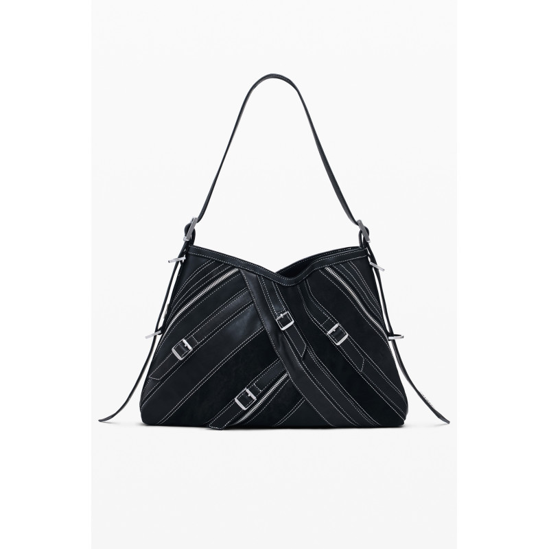 DESIGUAL BORSA DONNA NERO