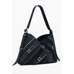 DESIGUAL BORSA DONNA NERO