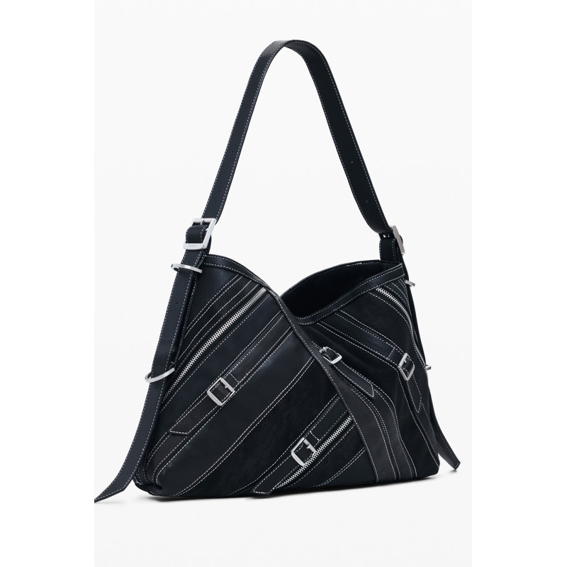DESIGUAL BORSA DONNA NERO