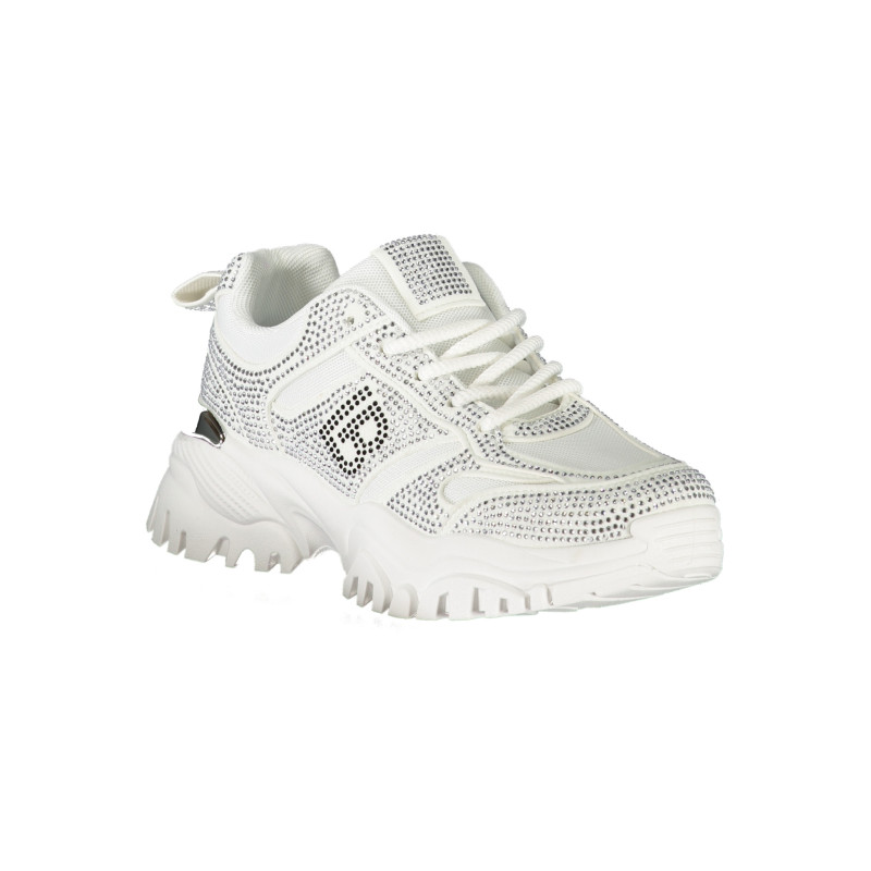LAURA BIAGIOTTI WOMEN'S WHITE SPORTS SHOES