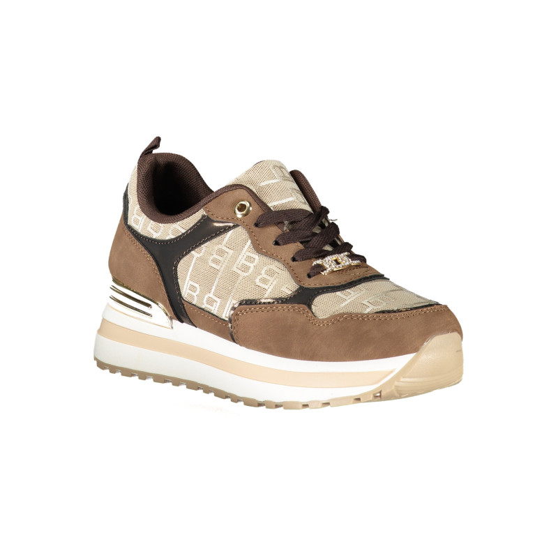 LAURA BIAGIOTTI WOMEN'S BROWN SPORTS SHOES