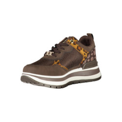 LAURA BIAGIOTTI WOMEN'S BROWN SPORTS SHOES