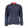 SWEAT-SHIRT ZIPPÉ HOMME GIAN MARCO VENTURI BLEU
