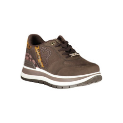 LAURA BIAGIOTTI WOMEN'S BROWN SPORTS SHOES