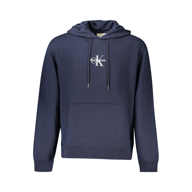 CALVIN KLEIN HERREN-SWEATSHIRT MIT REISSVERSCHLUSS BLAU