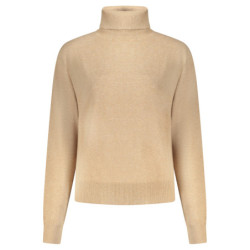PEPE JEANS WOMEN'S BEIGE SWEATER