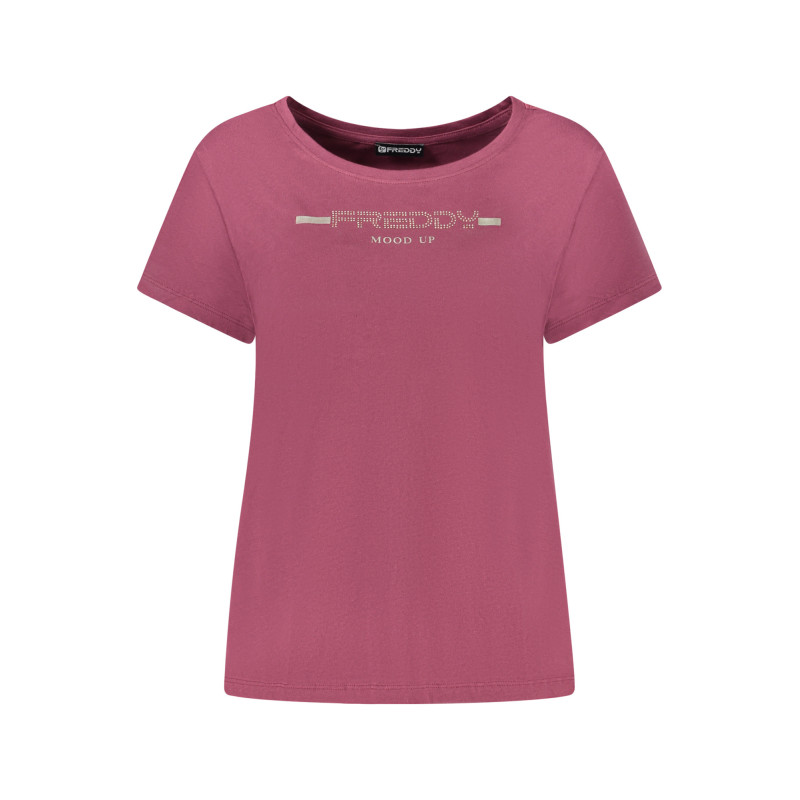 FREDDY LILA KURZARM-T-SHIRT FÜR DAMEN