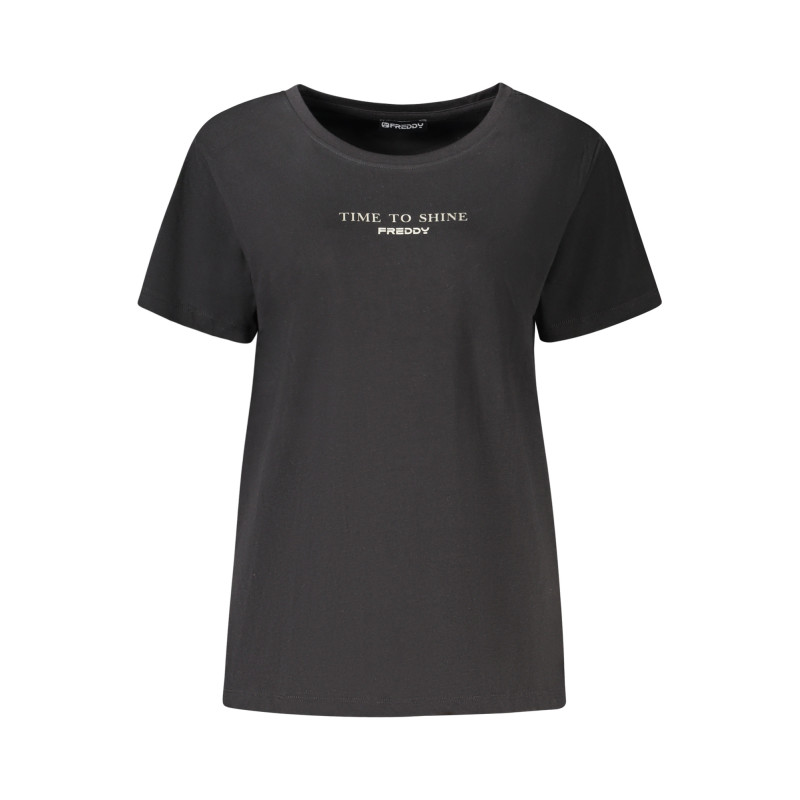 FREDDY DAMEN KURZARM T-SHIRT SCHWARZ