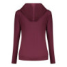 SUDADERA FREDDY MUJER MORADA CON CREMALLERA