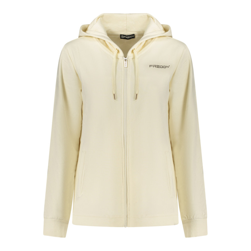 SWEAT-SHIRT FERMETURE ÉCLAIR FREDDY BLANC POUR FEMME