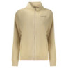 FREDDY BEIGE DAMEN-SWEATSHIRT MIT REISSVERSCHLUSS