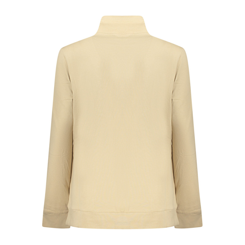 FREDDY BEIGE DAMEN-SWEATSHIRT MIT REISSVERSCHLUSS