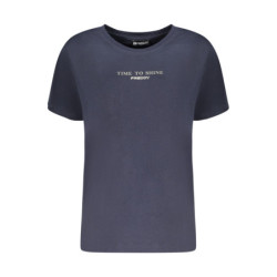 T-SHIRT FEMME À MANCHES COURTES FREDDY BLEU