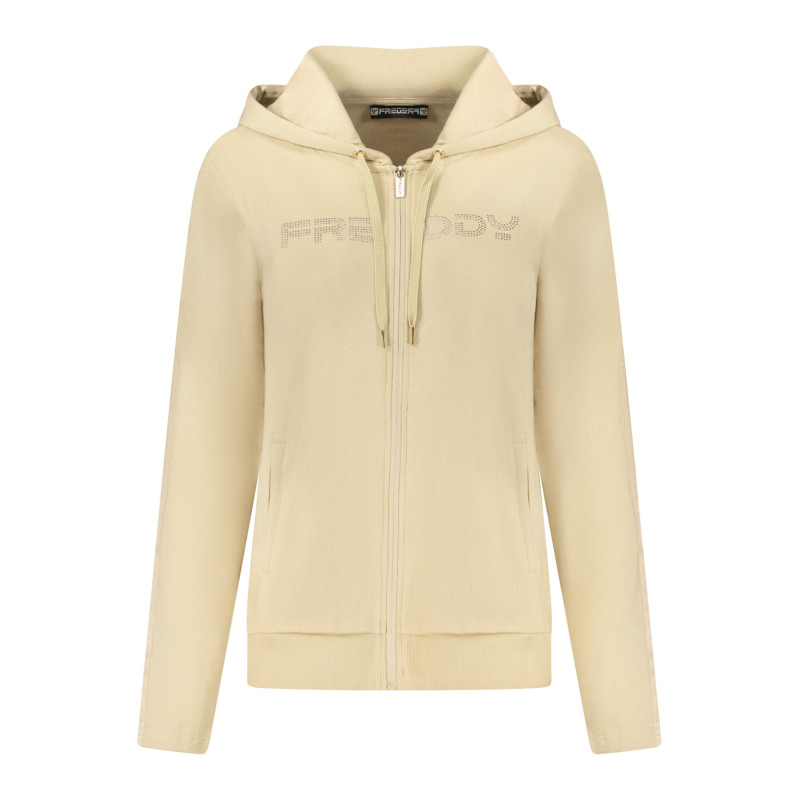 FREDDY FELPA CON ZIP DONNA BEIGE