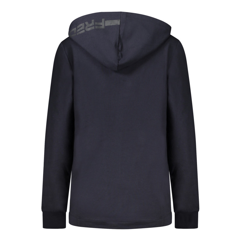 SWEAT-SHIRT FREDDY BLEU À FERMETURE ÉCLAIR POUR FEMME