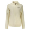 FREDDY WOMEN'S WHITE ZIP-UP SWEATSHIRT