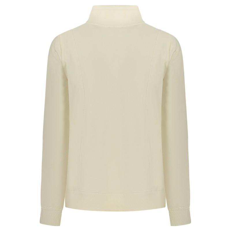 FREDDY WOMEN'S WHITE ZIP-UP SWEATSHIRT