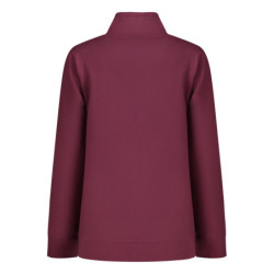 SUDADERA FREDDY MUJER MORADA CON CREMALLERA