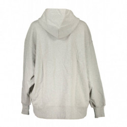 CALVIN KLEIN SWEATSHIRT MIT REISSVERSCHLUSS DAMEN GRAU