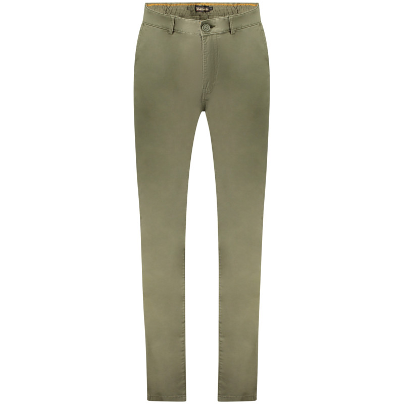 NAPAPIJRI MEN'S GREEN TROUSERS