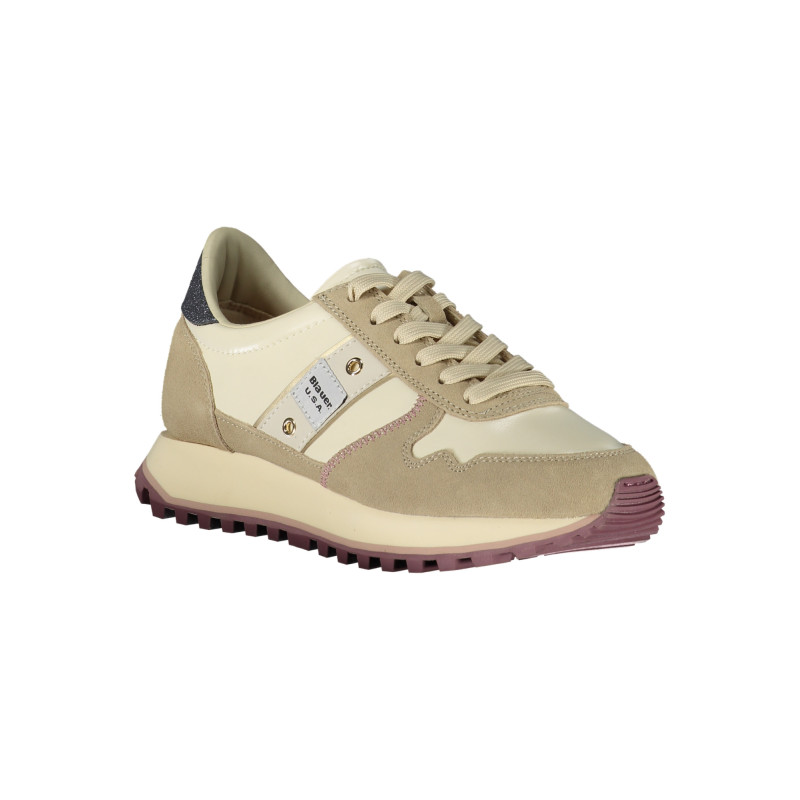 BLAUER WOMEN'S BEIGE SPORTS SHOES