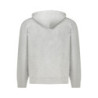 CALVIN KLEIN MEN'S GRAY ZIP-UP SWEATSHIRT