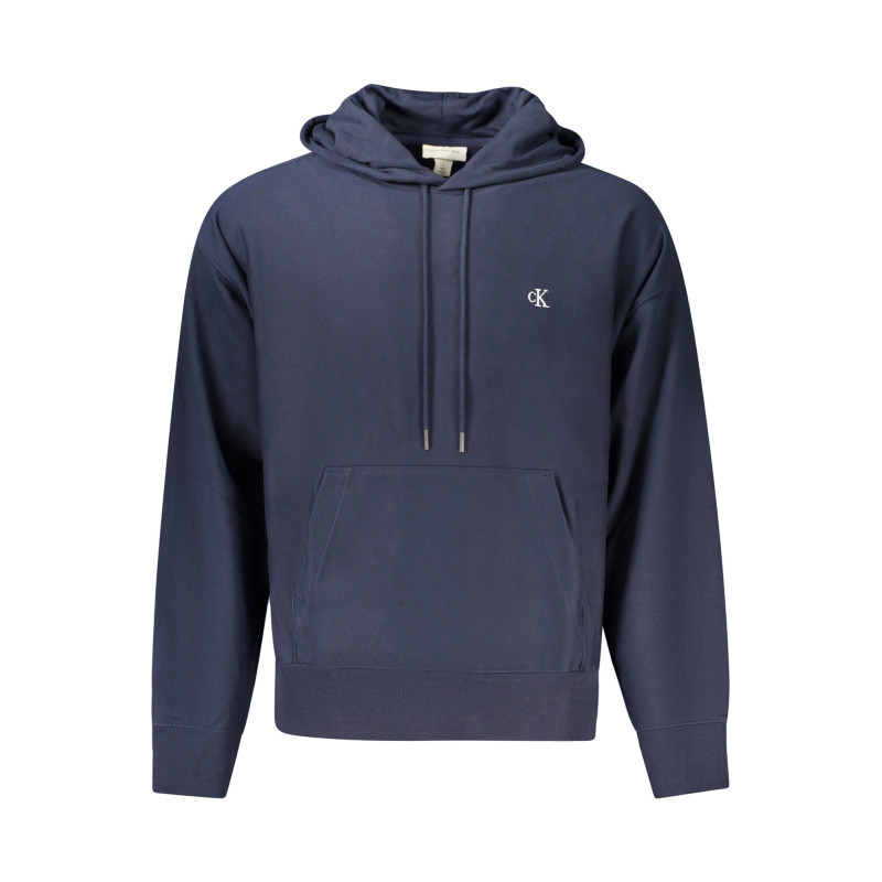CALVIN KLEIN HERREN-SWEATSHIRT MIT REISSVERSCHLUSS BLAU