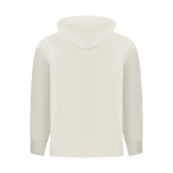 Sweat-shirt zippé pour homme Calvin Klein, beige