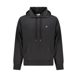 CALVIN KLEIN HERREN-SWEATSHIRT MIT REISSVERSCHLUSS SCHWARZ