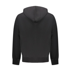 SUDADERA NEGRA CON CREMALLERA PARA HOMBRE DE CALVIN KLEIN