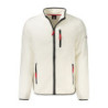 SUDADERA BLANCA CON CREMALLERA PARA HOMBRE NORWAY 1963