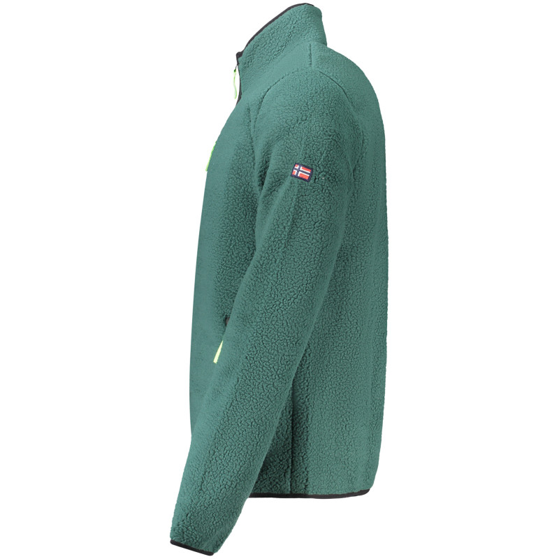 NORWAY 1963 MEN'S GREEN ZIP-UP SWEATSHIRT